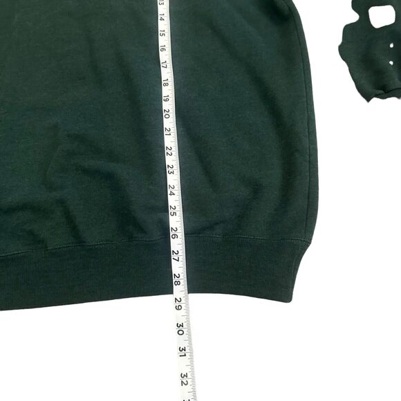 Vintage Champion Reverse Weave Sweater Mens XL Green Made In USA Pullover - Picture 4 of 10
